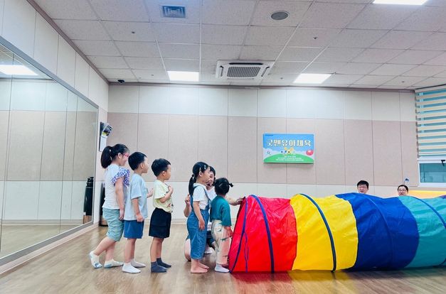 [꿈키움] 7월 '굿쎈유아체육' 진행 소식을 알려드려요!