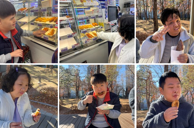 [동화] 따끈한 겨울 간식을 직접 골라 보았어요!