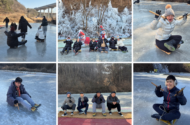 [동화] 신나는 얼음 썰매를 타고 왔어요!