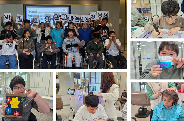 [동화] 김해대학교와 연계하여 '건강 365 프로그램'을 진행했어요!