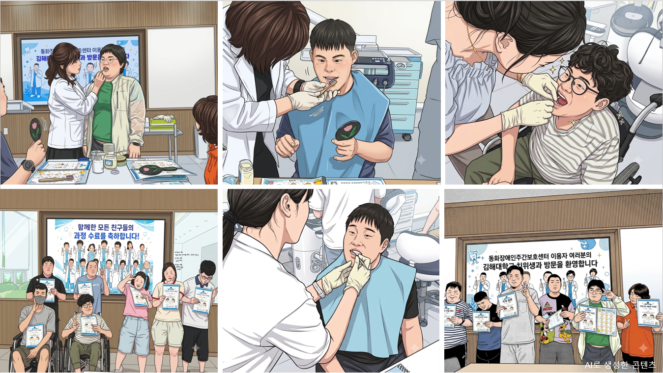 구강관리 활동