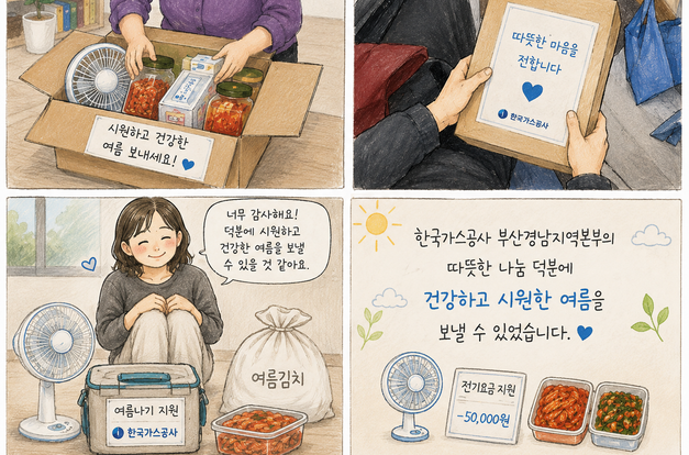 [후원-지역보호] 여름나기 냉방비 및 냉방용품 지원 「슬기로운 여름나기」