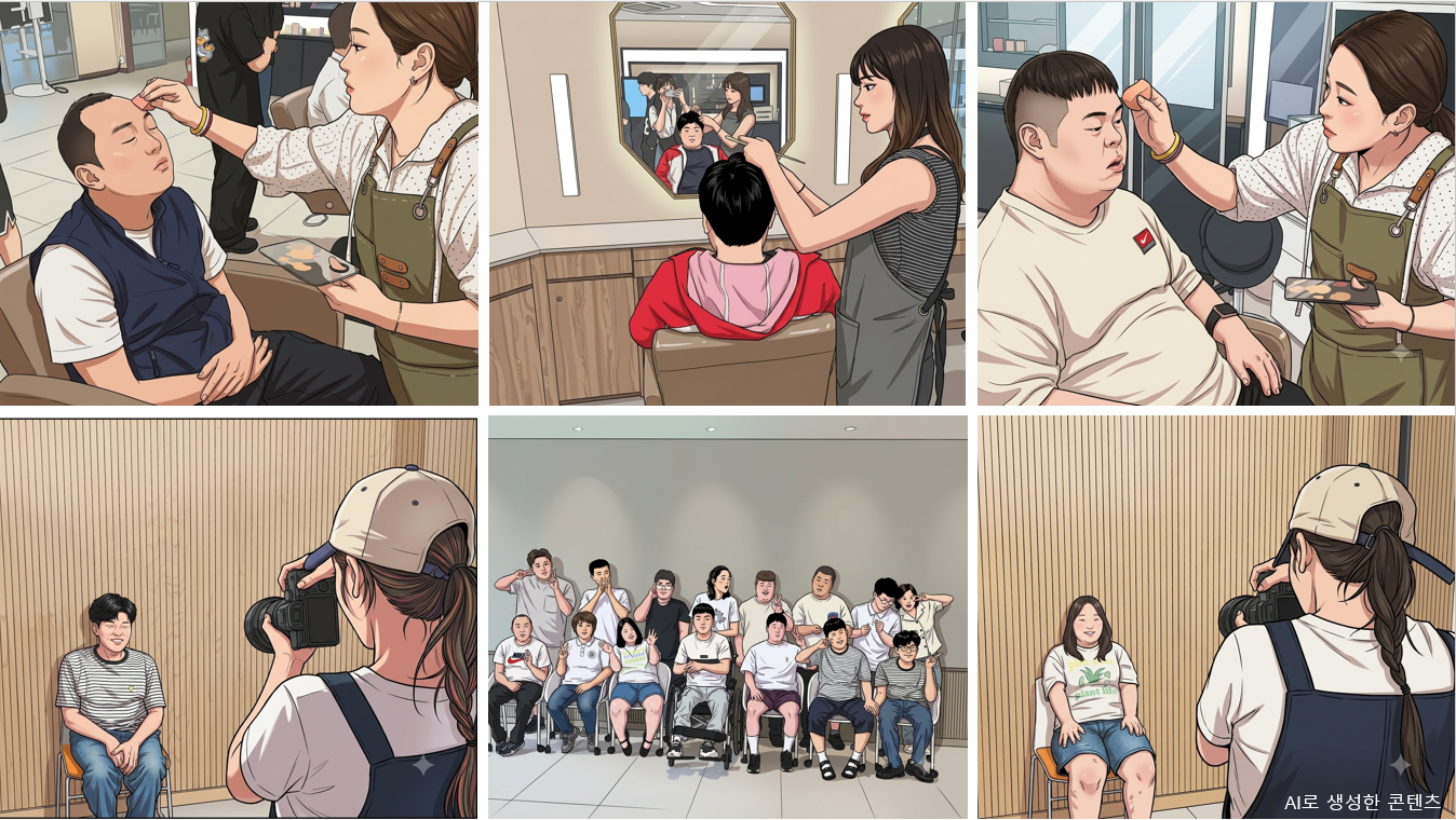 인생사진 촬영