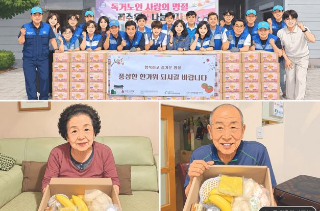 [노인맞춤돌봄서비스-후원] 지엠한마음재단코리아와 함께하는"추석꾸러미"