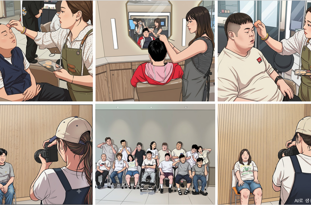 [동화장애인주간이용센터] '인생 사진'을 찍었어요!
